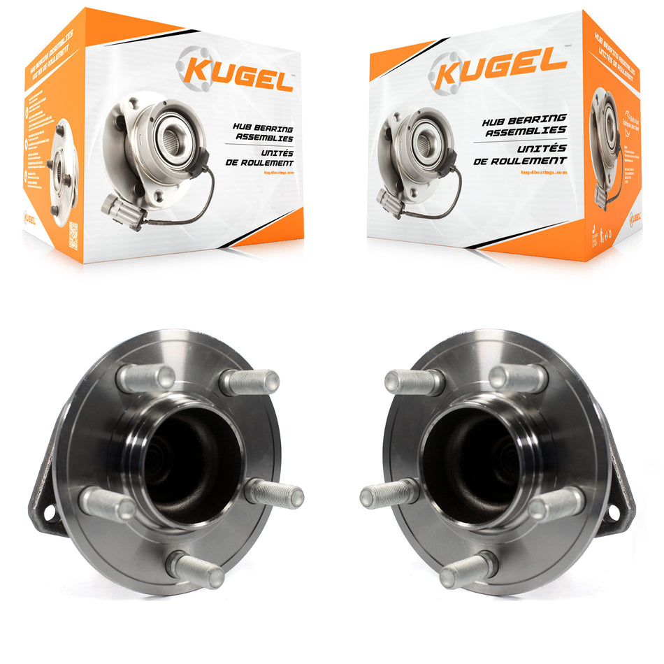 Front Wheel Bearing And Hub Assembly Pair For Dodge Charger Challenger Chrysler 300 K70-100354