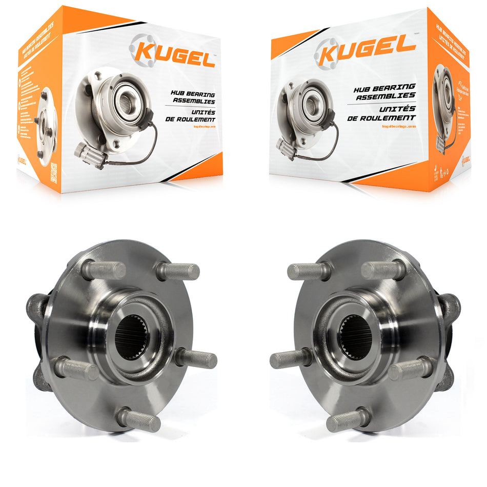 Front Wheel Bearing And Hub Assembly Pair For Nissan Juke Leaf LEAF K70-100359