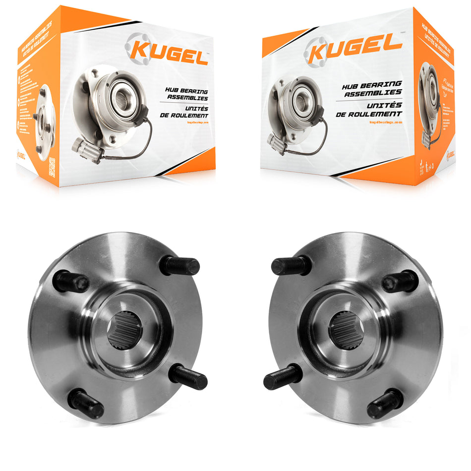 Front Wheel Bearing And Hub Assembly Pair For Nissan Versa K70-100370