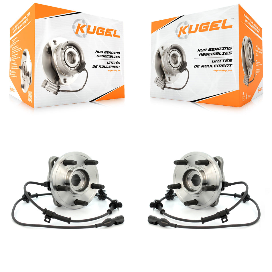 Front Wheel Bearing And Hub Assembly Pair For Ford Ranger Explorer Sport Trac Mercury Mountaineer Mazda B4000 K70-100399