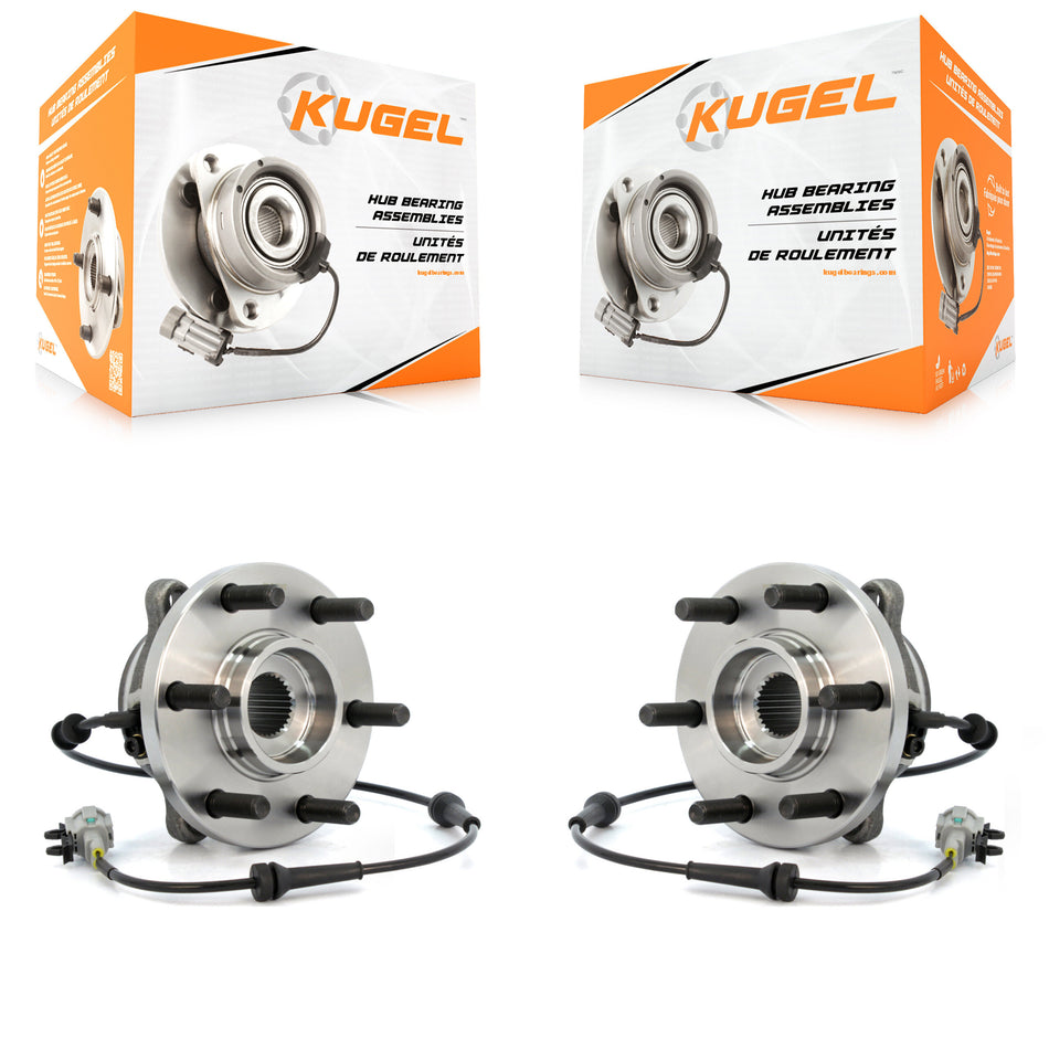 Front Wheel Bearing And Hub Assembly Pair For Nissan Frontier Pathfinder Xterra Suzuki Equator K70-100409