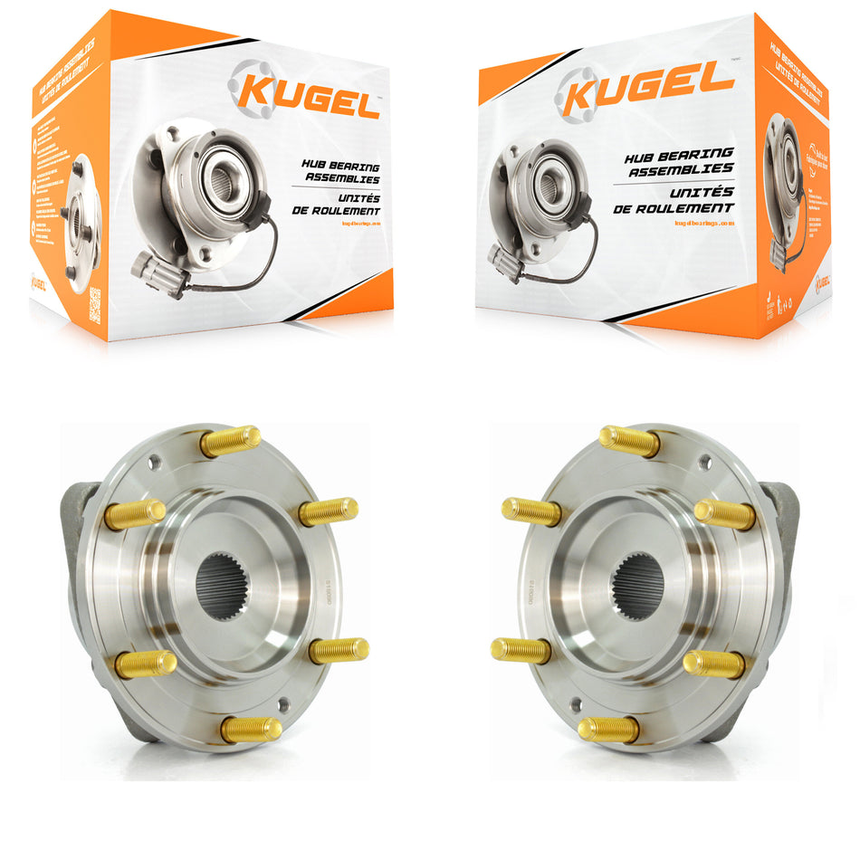 Front Wheel Bearing And Hub Assembly Pair For Kia Sedona Hyundai Entourage K70-100425