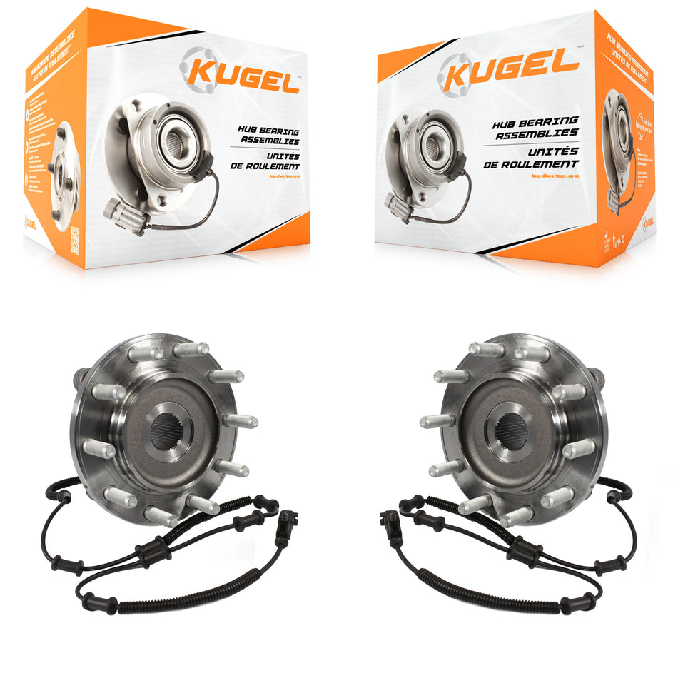 Front Wheel Bearing And Hub Assembly Pair For Ram 5500 Dodge 4500 K70-100433