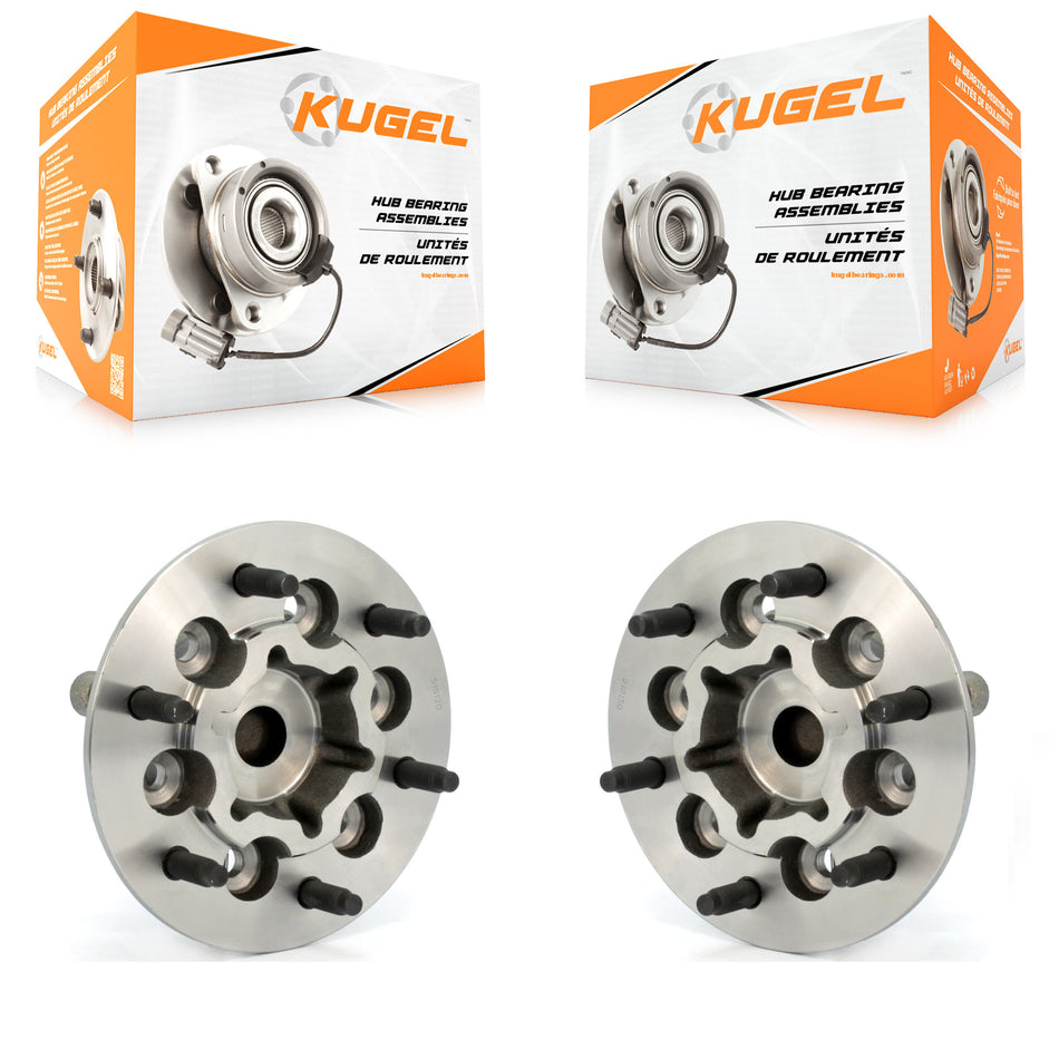 Front Wheel Bearing And Hub Assembly Pair For 2009-2012 Chevrolet Colorado GMC Canyon RWD K70-100439