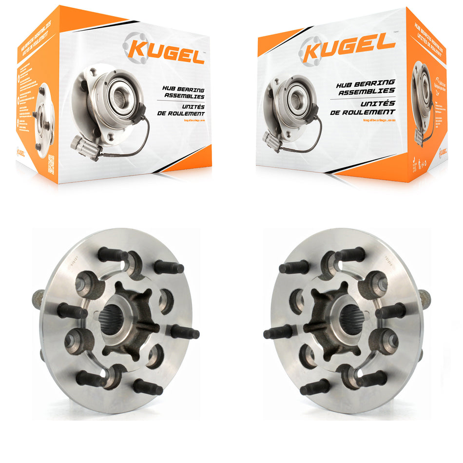 Front Wheel Bearing And Hub Assembly Pair For 2009-2012 Chevrolet Colorado GMC Canyon 4WD K70-100440