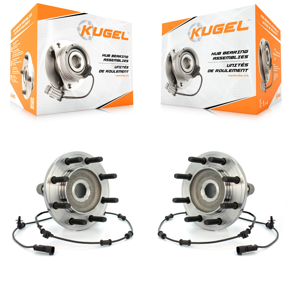 Front Wheel Bearing And Hub Assembly Pair For Dodge Ram 2500 3500 4WD K70-100441