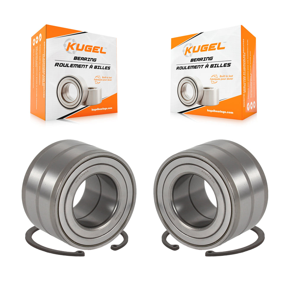 Front Wheel Bearing And Race Set Pair For Ford F-150 Lincoln Mark LT RWD K70-100484