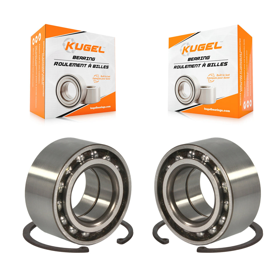 Front Wheel Bearing Pair For Toyota Corolla Prizm Chevrolet Geo K70-100487