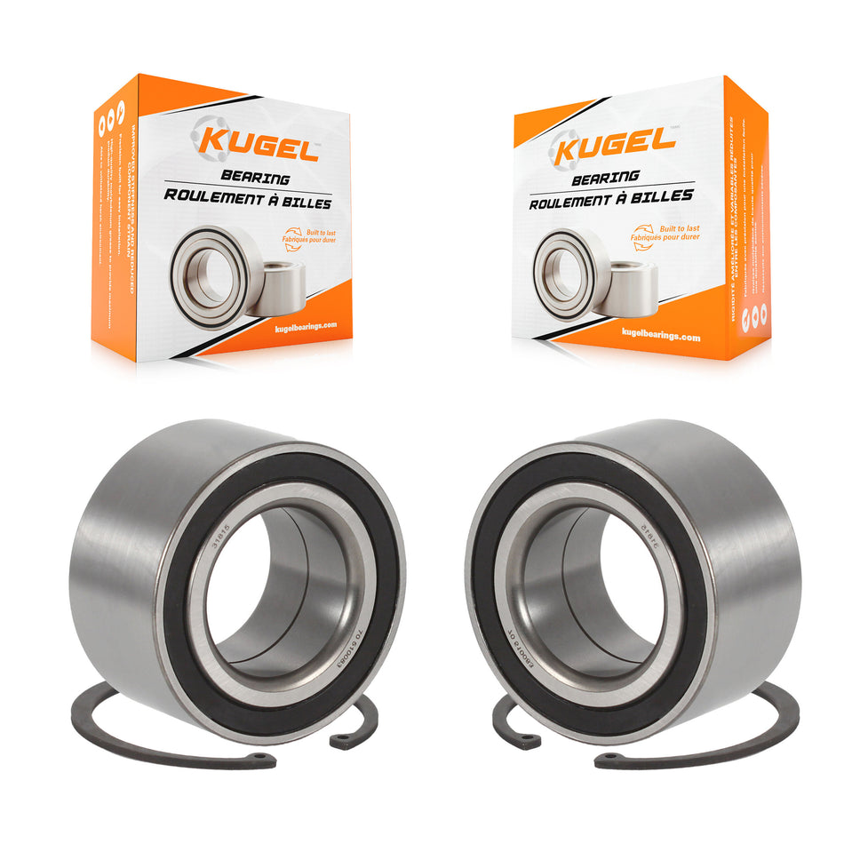 Front Wheel Bearing Pair For Mercedes-Benz E350 ML320 E320 ML350 S430 E500 S500 ML430 ML500 E550 ML55 AMG S450 E280 K70-100521