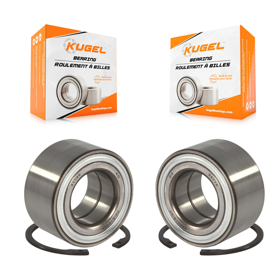 Front Wheel Bearing Pair For Toyota Yaris Prius C Scion xD iA Prime V iQ AWD-e K70-100532