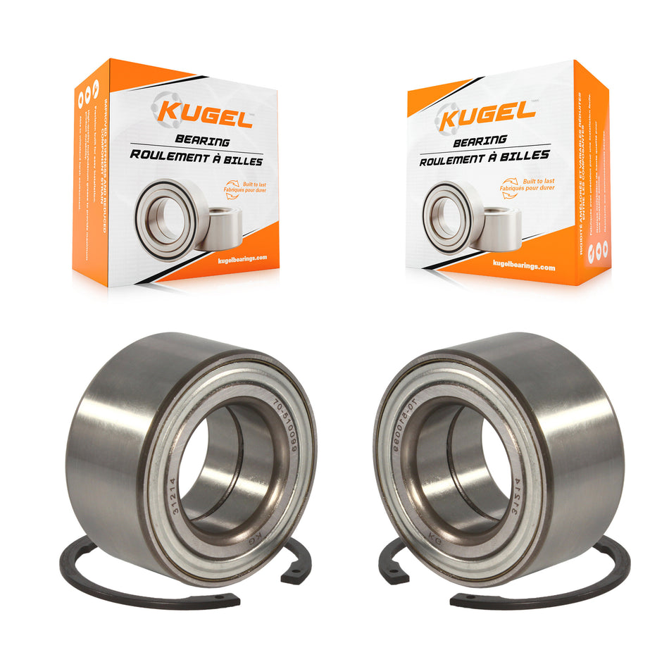 Front Wheel Bearing Pair For 2002-2008 Jaguar X-Type K70-100536