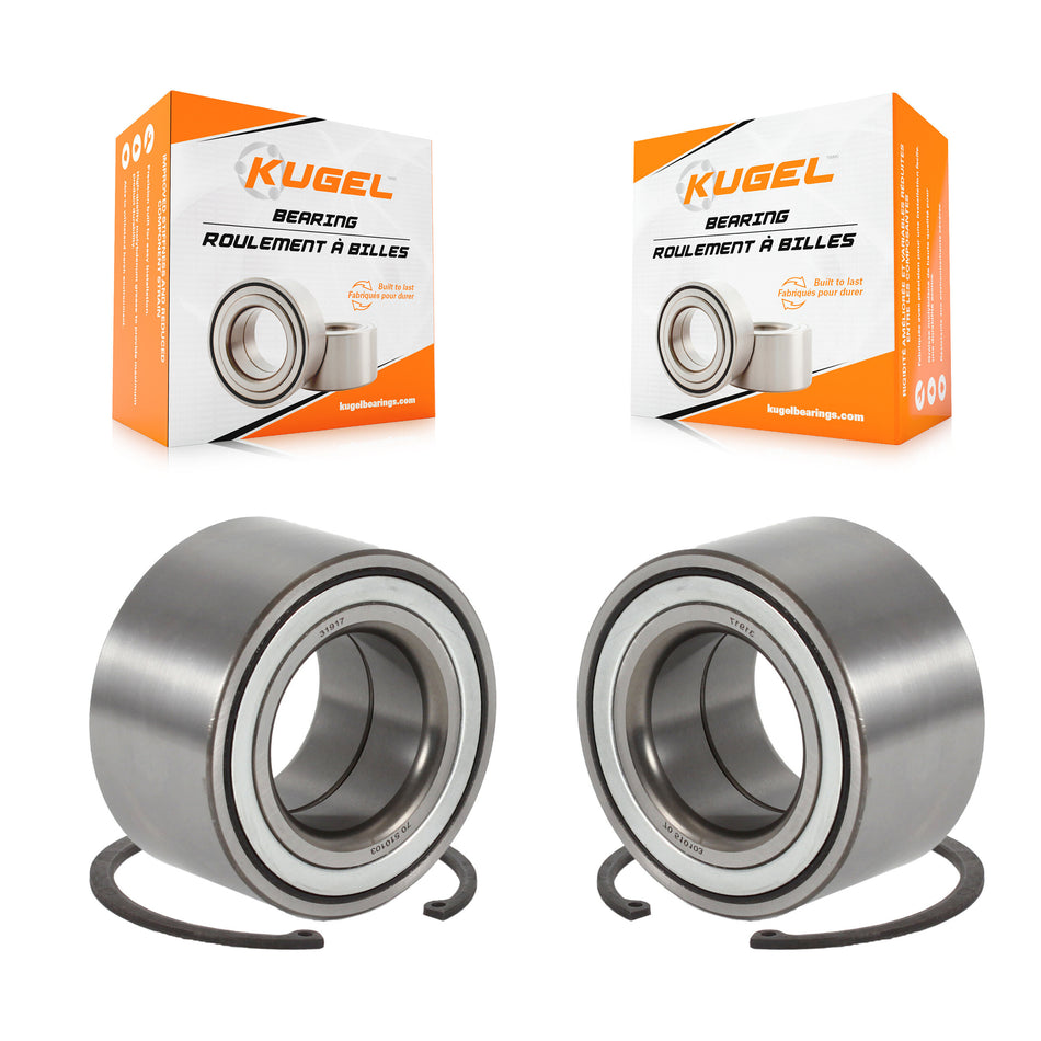 Front Wheel Bearing Pair For 2009-2013 Mazda 6 3.7L K70-100540