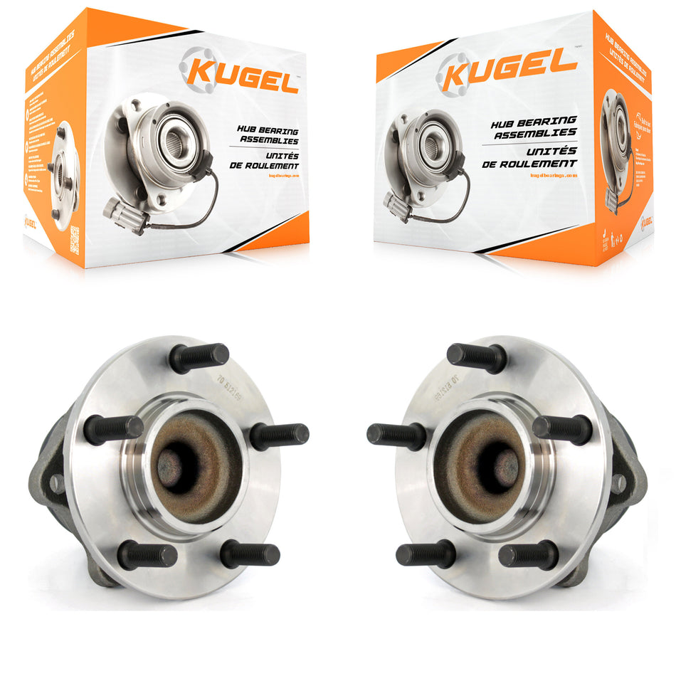 Rear Wheel Bearing And Hub Assembly Pair For Dodge Chrysler Grand Caravan Town & Country Voyager K70-100580