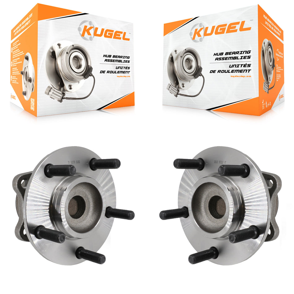 Rear Wheel Bearing And Hub Assembly Pair For Chrysler Dodge Town & Country Grand Caravan Voyager K70-100581