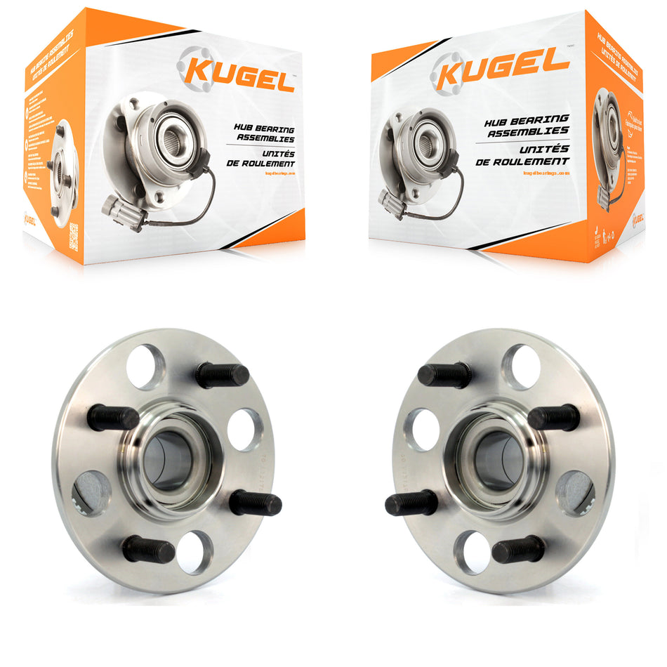 Rear Wheel Bearing And Hub Assembly Pair For Honda Civic Acura EL K70-100584
