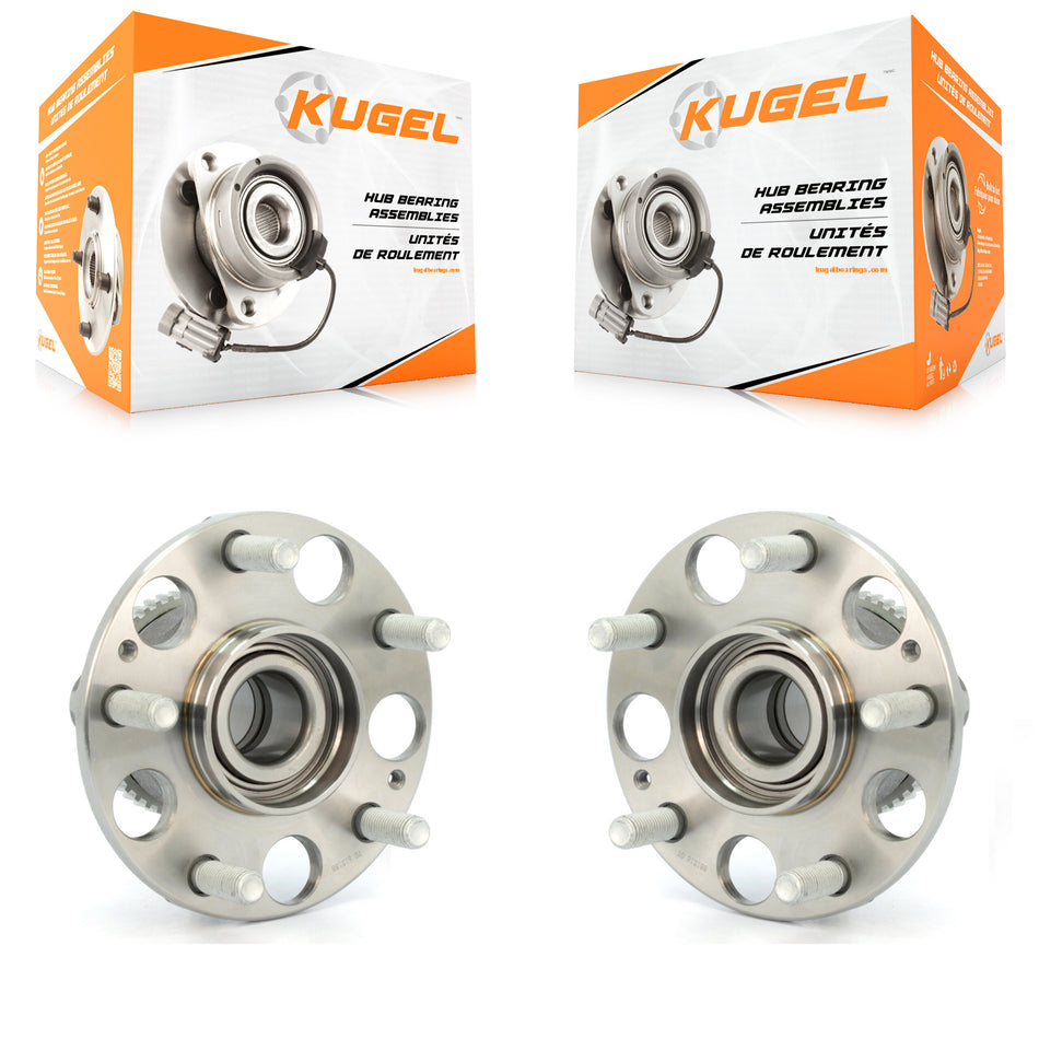 Rear Wheel Bearing And Hub Assembly Pair For Honda Accord Acura TL K70-100591