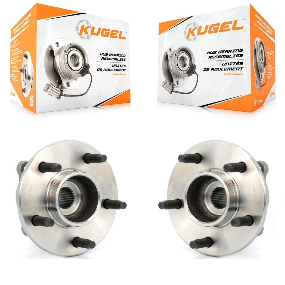 Rear Wheel Bearing And Hub Assembly Pair For Saturn Vue Chevrolet Equinox Pontiac Torrent Non-ABS K70-100610