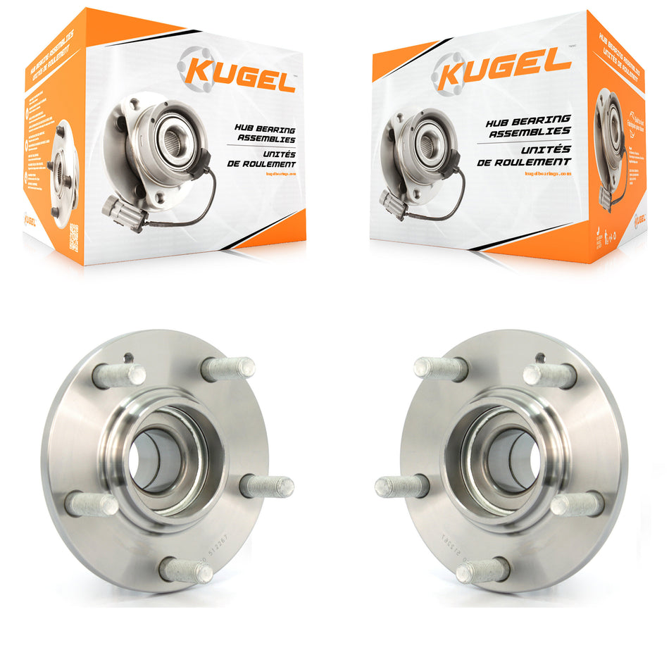Rear Wheel Bearing And Hub Assembly Pair For Kia Sportage Hyundai Tucson FWD K70-100625