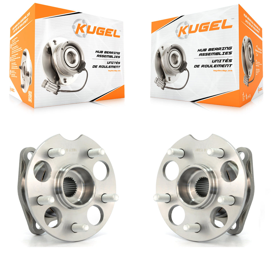 Rear Wheel Bearing And Hub Assembly Pair For Toyota Highlander Lexus Venza RX350 RX330 RX400h AWD K70-100634