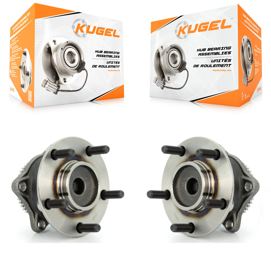 Rear Wheel Bearing And Hub Assembly Pair For Mitsubishi Endeavor FWD K70-100637
