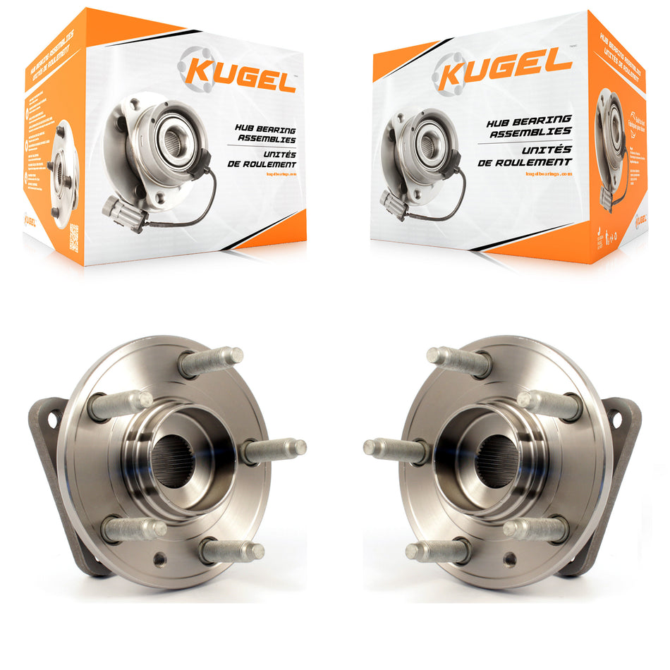Rear Wheel Bearing And Hub Assembly Pair For Ford Five Hundred Freestyle Taurus Mercury Montego X Sable FWD K70-100641