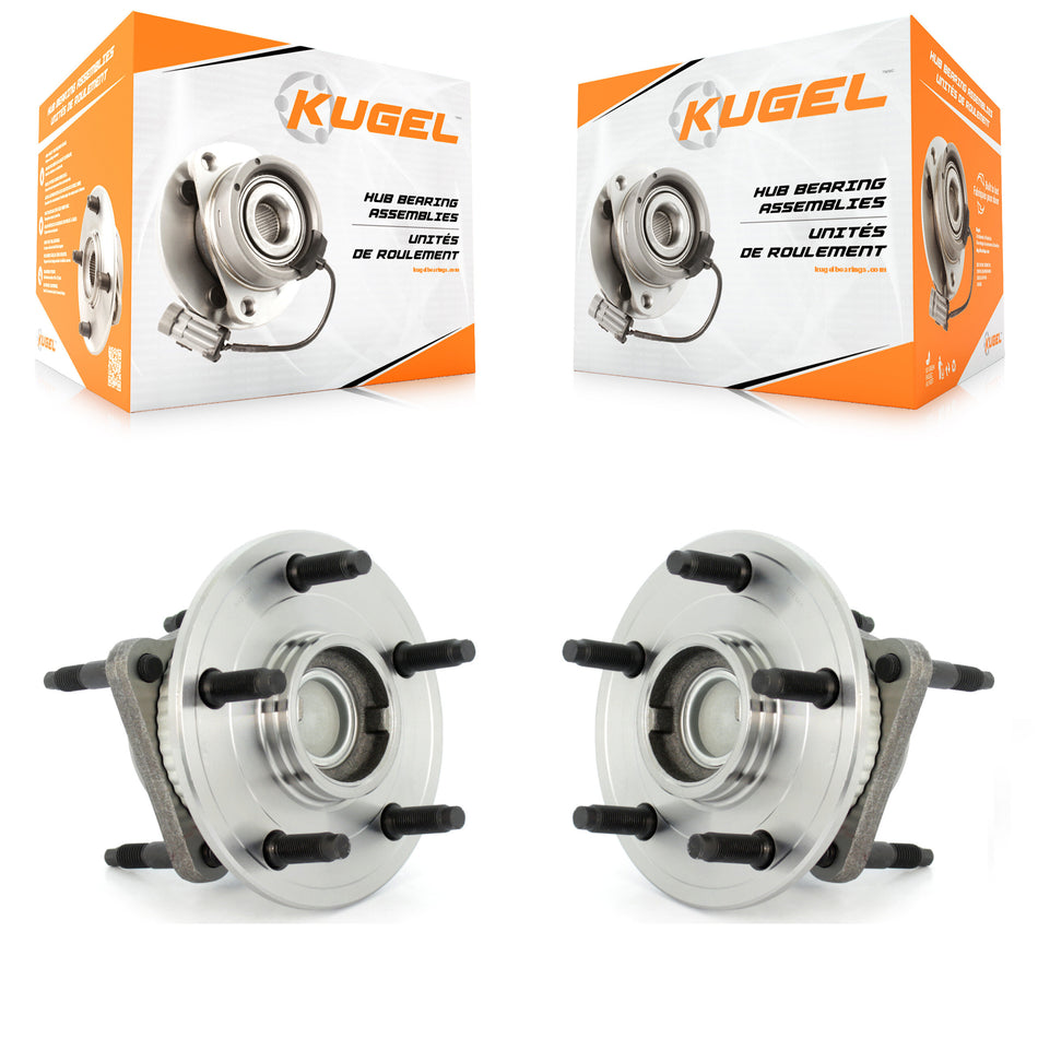 Rear Wheel Bearing And Hub Assembly Pair For Jeep Grand Cherokee Commander K70-100644