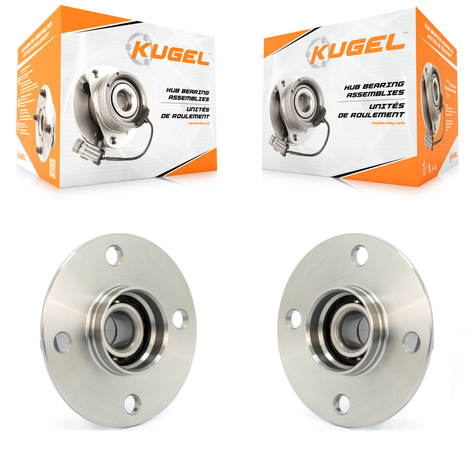 Rear Wheel Bearing And Hub Assembly Pair For 2000-2006 Nissan Sentra K70-100645