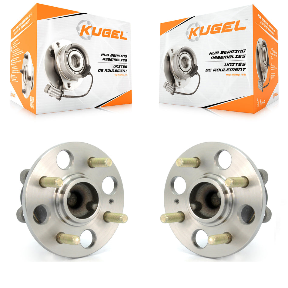 Rear Wheel Bearing And Hub Assembly Pair For Hyundai Accent Kia Rio Rio5 K70-100659