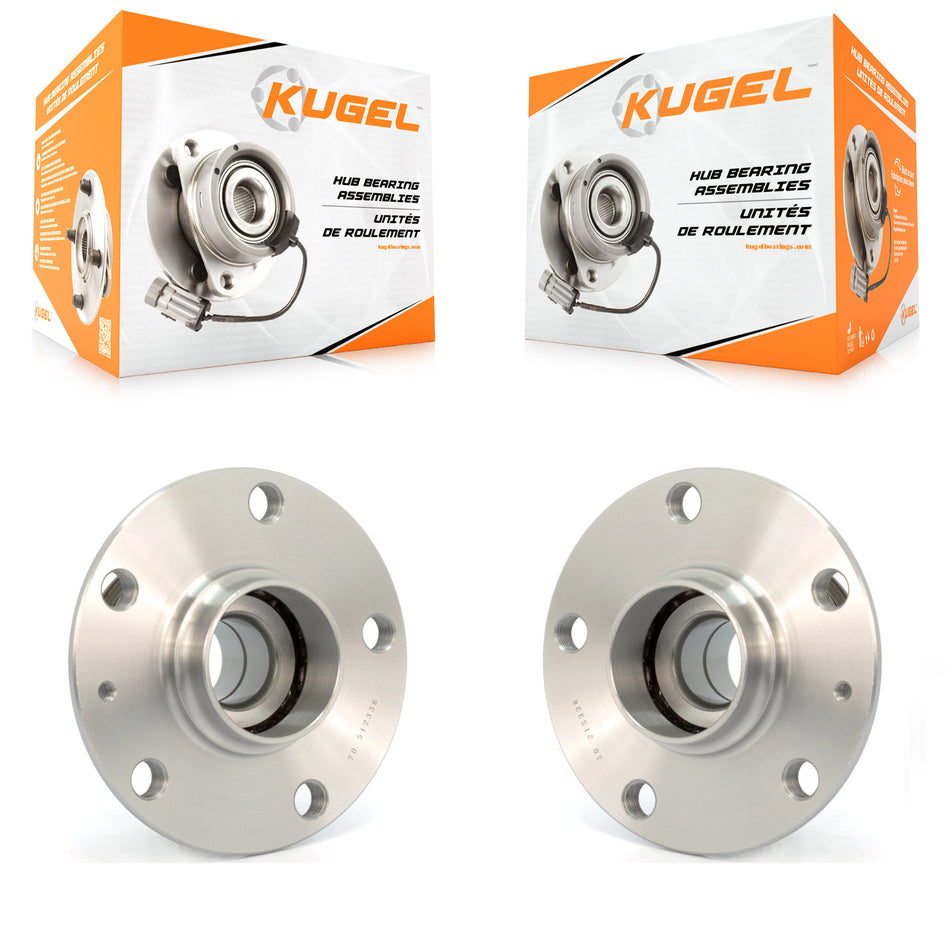 Rear Wheel Bearing And Hub Assembly Pair For Volkswagen Jetta GTI Audi A3 Beetle Golf Rabbit SportWagen e-Golf Sportback e-tron R City K70-100671