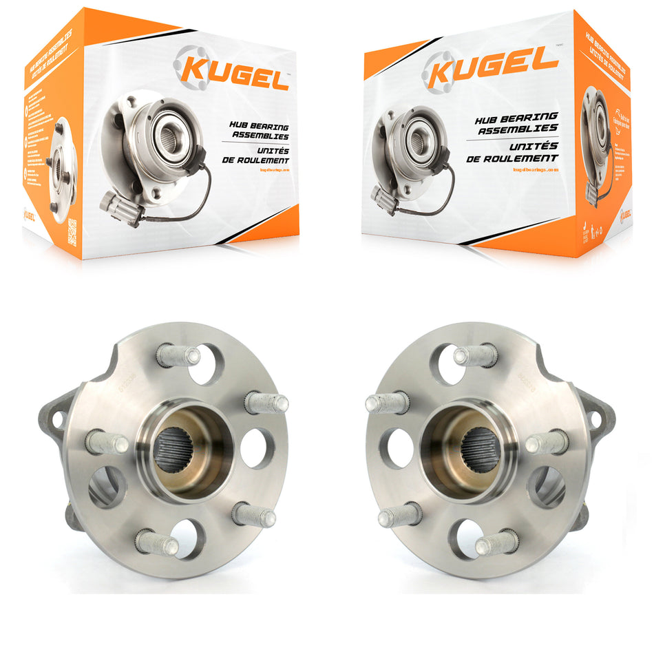 Rear Wheel Bearing And Hub Assembly Pair For 2001-2005 Toyota RAV4 AWD K70-100673