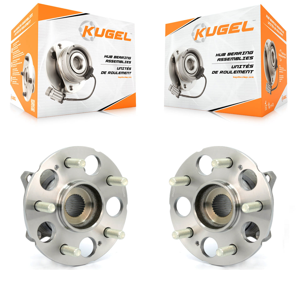 Rear Wheel Bearing And Hub Assembly Pair For Honda CR-V Acura RDX K70-100679