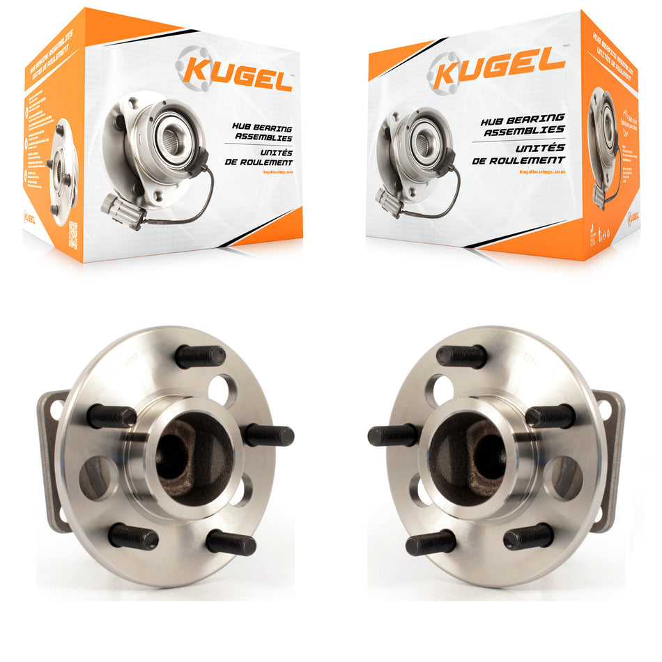 Rear Wheel Bearing & Hub Assembly Pair For Chevrolet Impala Pontiac Grand Prix Buick LaCrosse Monte Carlo Venture Oldsmobile Limited Regal Montana Century Intrigue Silhouette Aztek Cutlass K70-100685