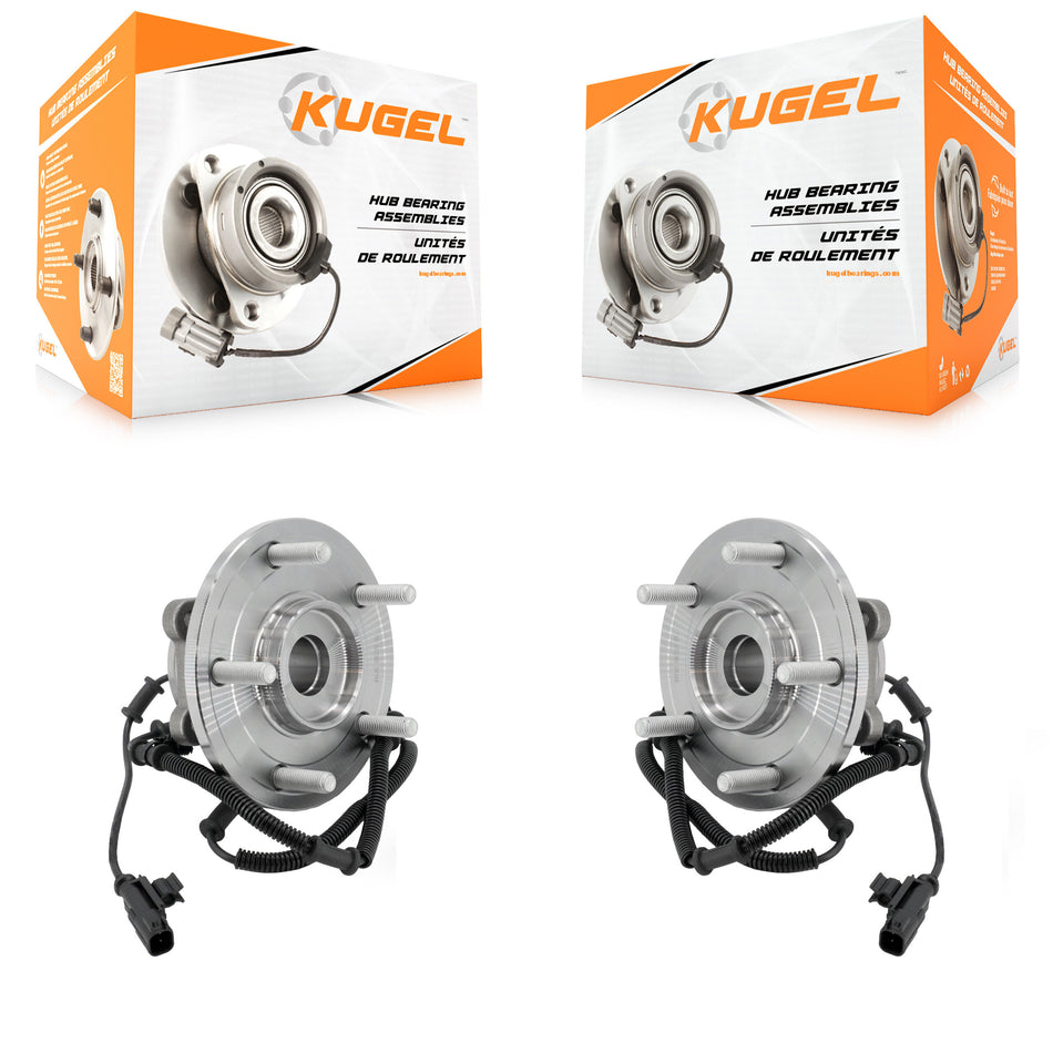 Rear Wheel Bearing And Hub Assembly Pair For Chrysler Town & Country Dodge Grand Caravan Volkswagen Routan K70-100687