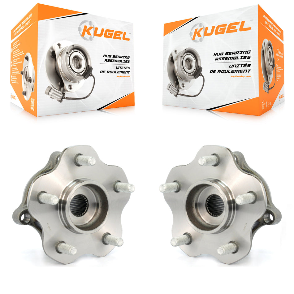 Rear Wheel Bearing And Hub Assembly Pair For Nissan Rogue Juke AWD K70-100694