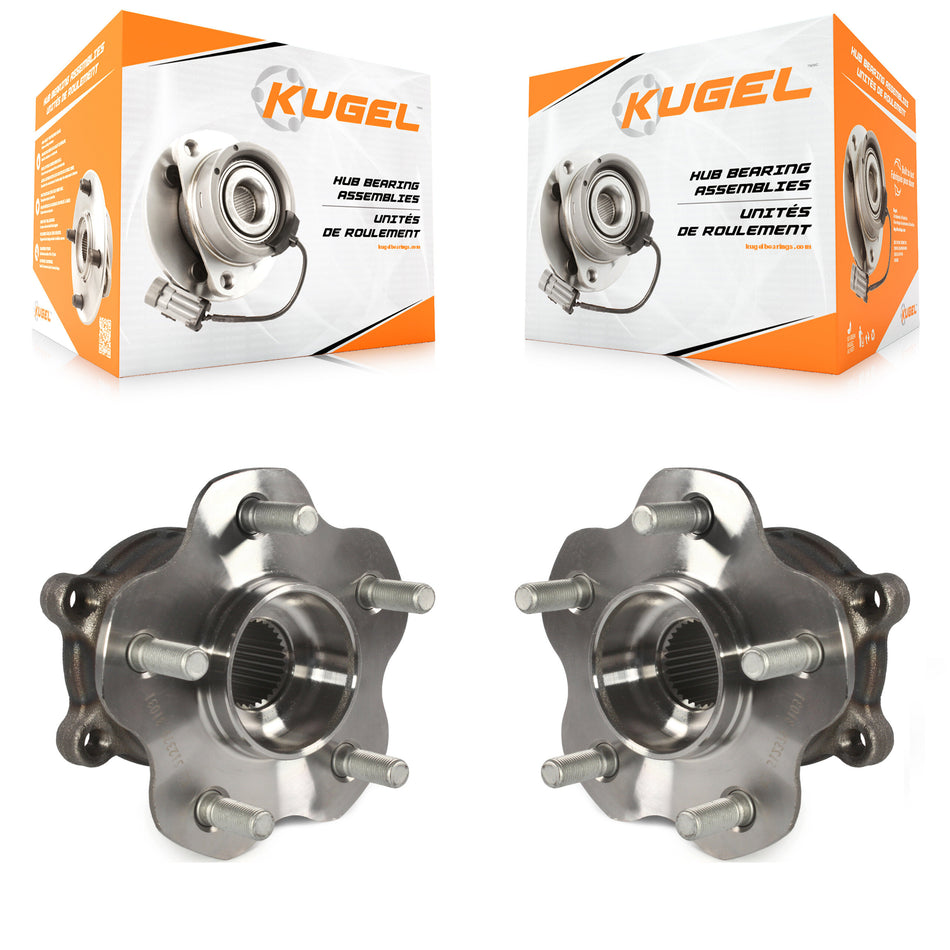 Rear Wheel Bearing And Hub Assembly Pair For INFINITI G37 Q50 G35 Nissan 370Z QX50 EX35 FX35 M37 QX70 G25 Q60 Q70 Q40 Q70L M35 M56 M45 FX50 EX37 M35h K70-100697