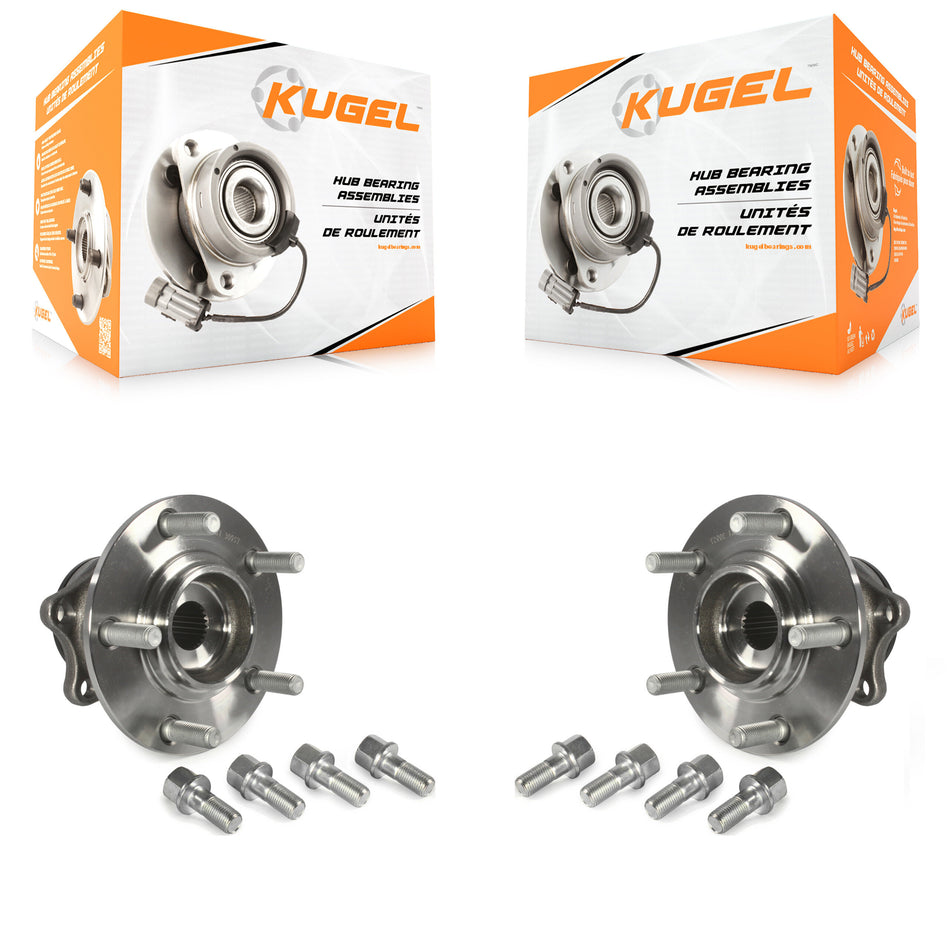 Rear Wheel Bearing And Hub Assembly Pair For Mitsubishi Lancer Outlander K70-100699