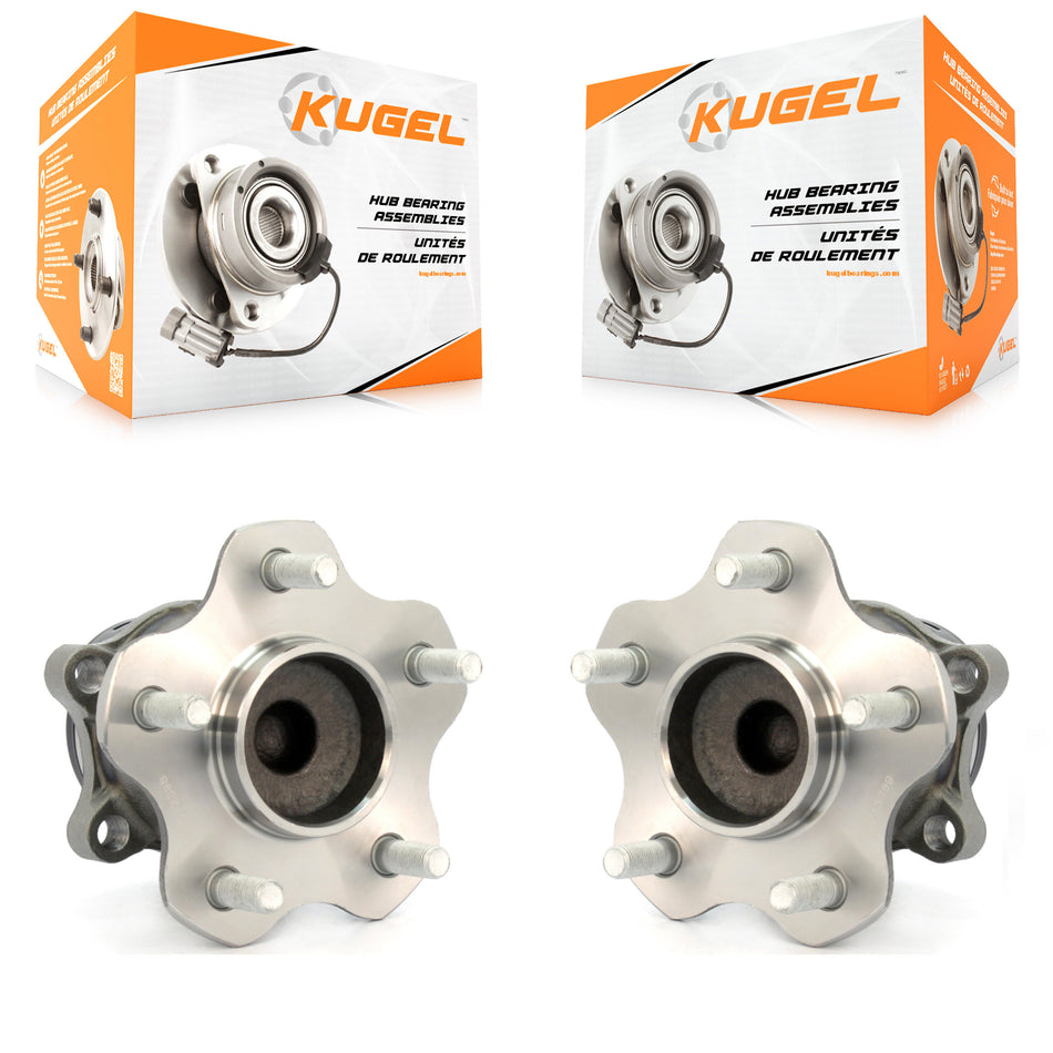 Rear Wheel Bearing And Hub Assembly Pair For Nissan Rogue Select NV200 K70-100710