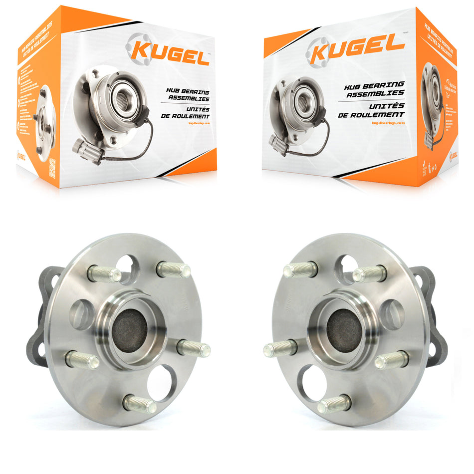 Rear Wheel Bearing And Hub Assembly Pair For 2008-2015 Scion xB K70-100722
