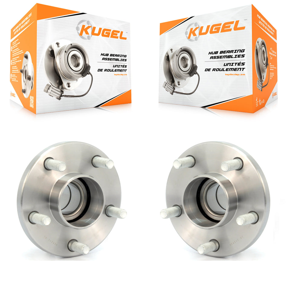 Rear Wheel Bearing And Hub Assembly Pair For 2010-2013 Ford Transit Connect K70-100731