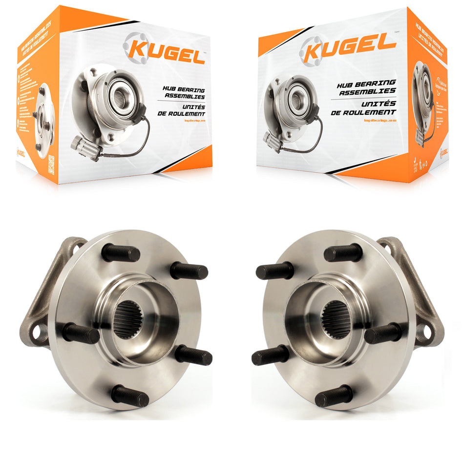 Rear Wheel Bearing And Hub Assembly Pair For 2007-2016 Mazda CX-9 AWD K70-100734