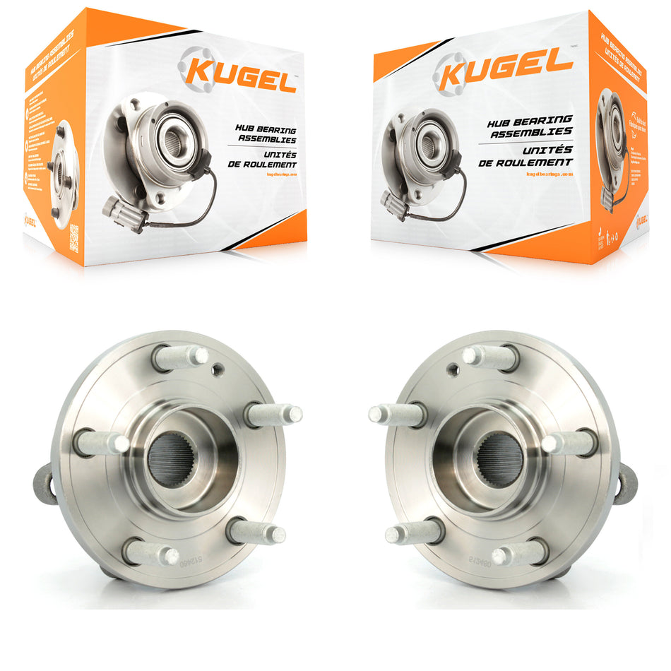 Rear Wheel Bearing And Hub Assembly Pair For Ford Explorer Police Interceptor Utility K70-100738