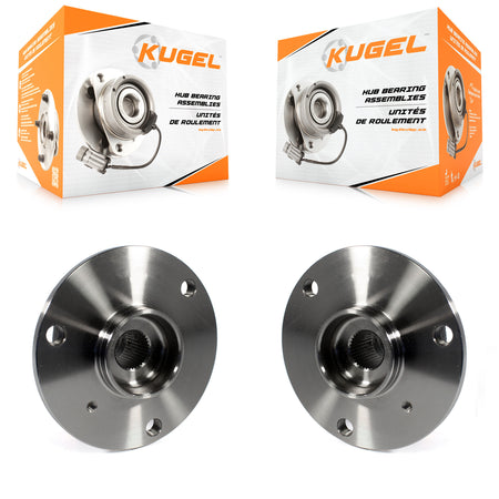 Rear Wheel Bearing And Hub Assembly Pair For 2008-2018 Smart Fortwo K70-100740