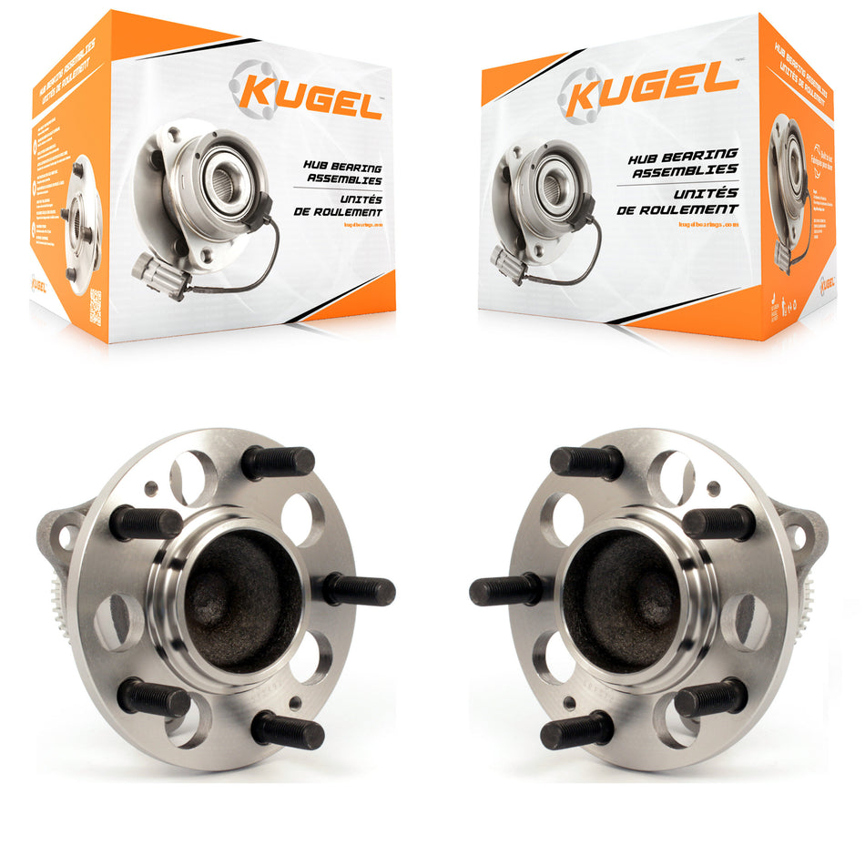 Rear Wheel Bearing And Hub Assembly Pair For Hyundai Elantra Kia Forte Veloster GT Forte5 Coupe Koup K70-100746