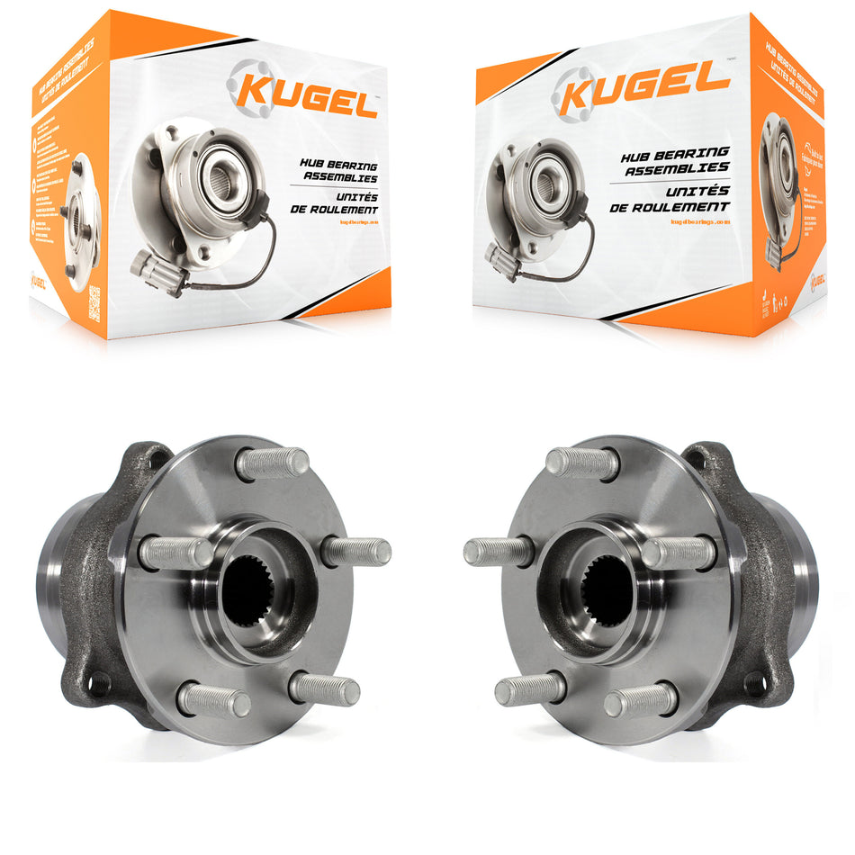 Rear Wheel Bearing And Hub Assembly Pair For Subaru Forester Impreza Crosstrek XV K70-100758