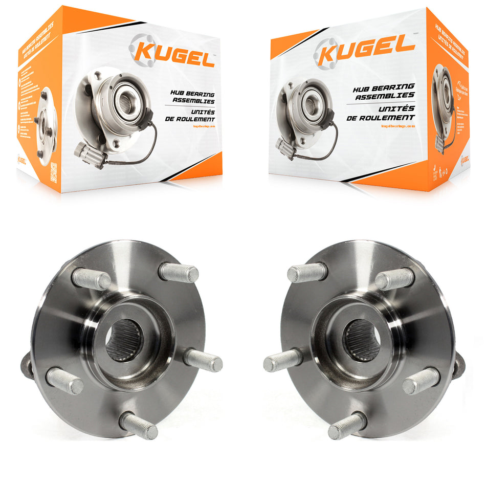 Rear Wheel Bearing And Hub Assembly Pair For Mazda CX-5 K70-100760