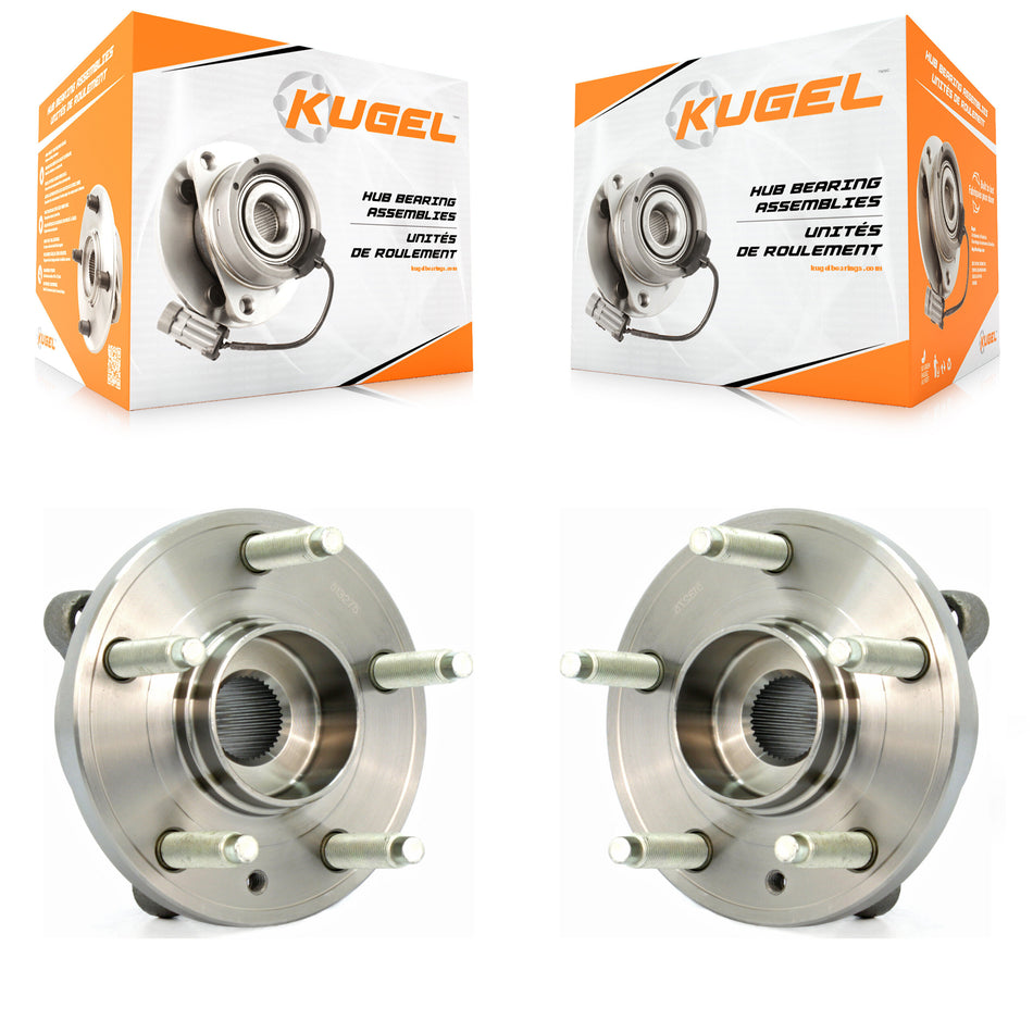 Rear Wheel Bearing And Hub Assembly Pair For Ford Edge Taurus Flex Lincoln MKX MKS Police Interceptor Sedan MKT Special Service K70-100775