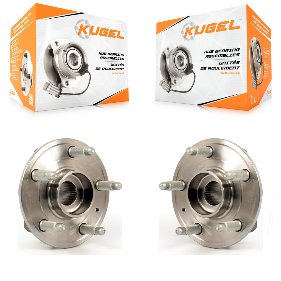 Rear Wheel Bearing And Hub Assembly Pair For Chevrolet Camaro Cadillac CTS Impala XTS K70-100778