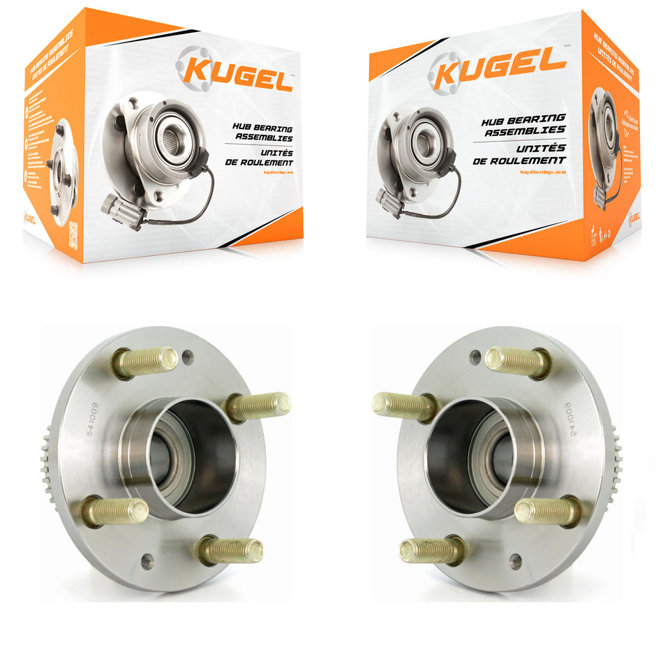 Rear Wheel Bearing And Hub Assembly Pair For Chevrolet Aveo Spark Aveo5 Pontiac G3 Suzuki Wave Swift+ K70-100787