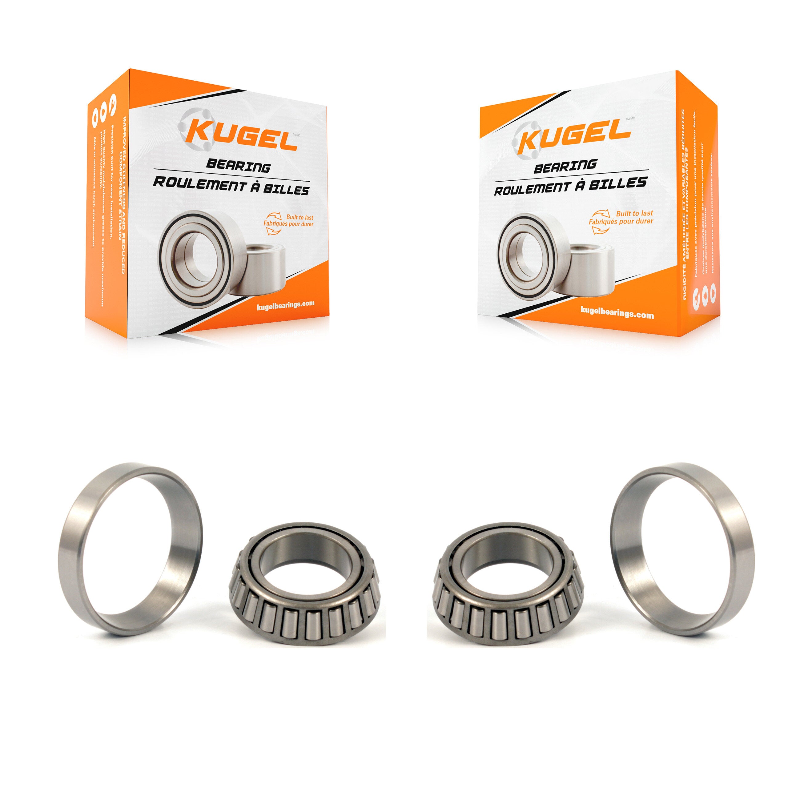 Front Outer Wheel Bearing And Race Pair For Dodge Ram 3500 Van 2500 B3500 B2500 K70-101096
