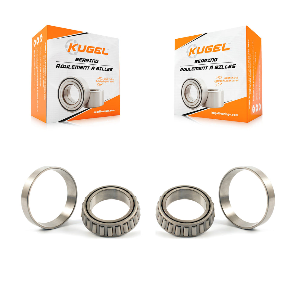 Rear Outer Wheel Bearing Race Pair For Ram Ford 1500 Chevrolet Dodge GMC F-350 Super Duty K70-101127